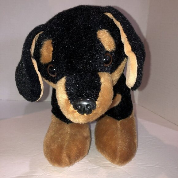 Build A Bear Promise Pets Doberman Rottweiler Dachshund Dog Stuffed Animal Plush - Picture 3 of 9